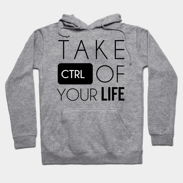 TAKE CONTROL Hoodie by Saytee1